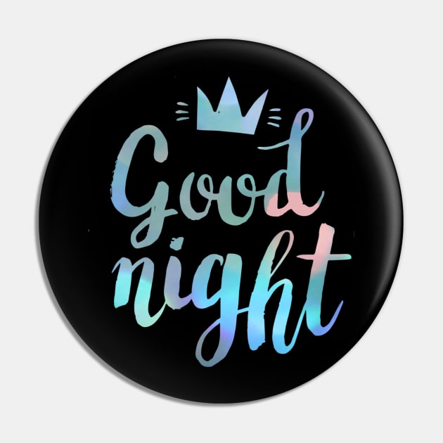 Good night Pin by richercollections