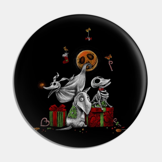 Tim Burton’s Dogs Pin by CrystalCr