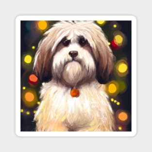 Cute Havanese Drawing Magnet