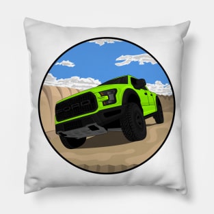 RAPTOR LIME Pillow