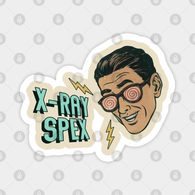 X Ray Spex Magnet by darklordpug