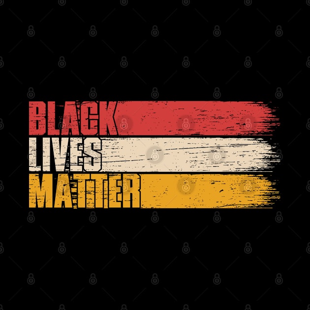 BLACK LIVES MATTER, Vintage by heart teeshirt