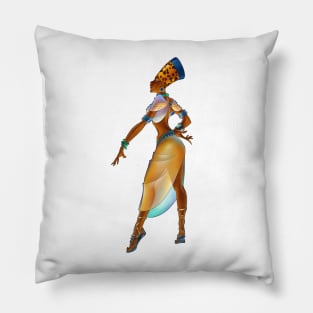 African Queen of the Moors Pillow