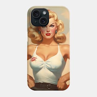 Pin Up Girl Phone Case