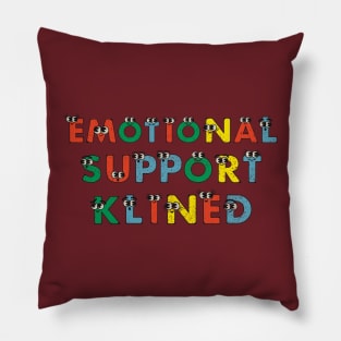 Colorful emotional support kindle Pillow