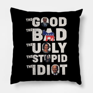 The Good The Bad The Ugly Pillow