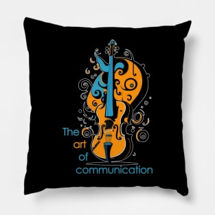 The art of communication Pillow