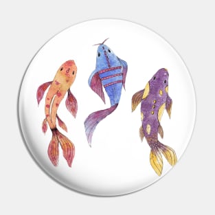 Colorful fishes Pin