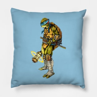 Time Traveling Leo Pillow