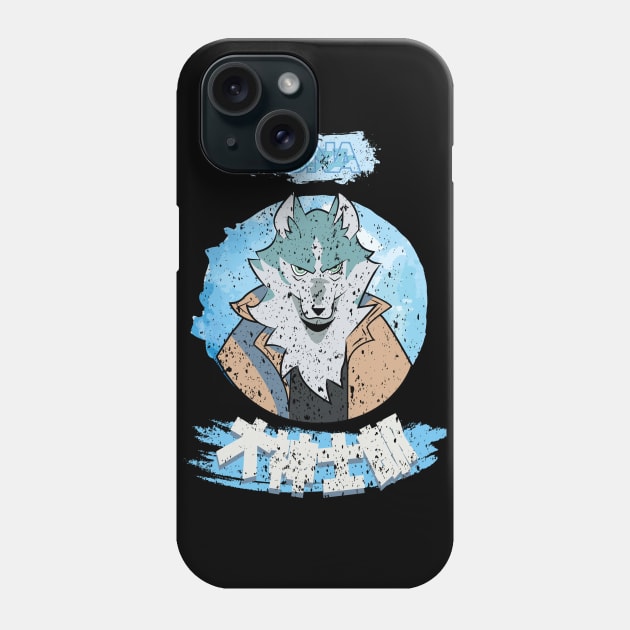 BRAND NEW ANIMAL (BNA): SHIROU OGAMI (WOLF) GRUNGE STYLE Phone Case by FunGangStore