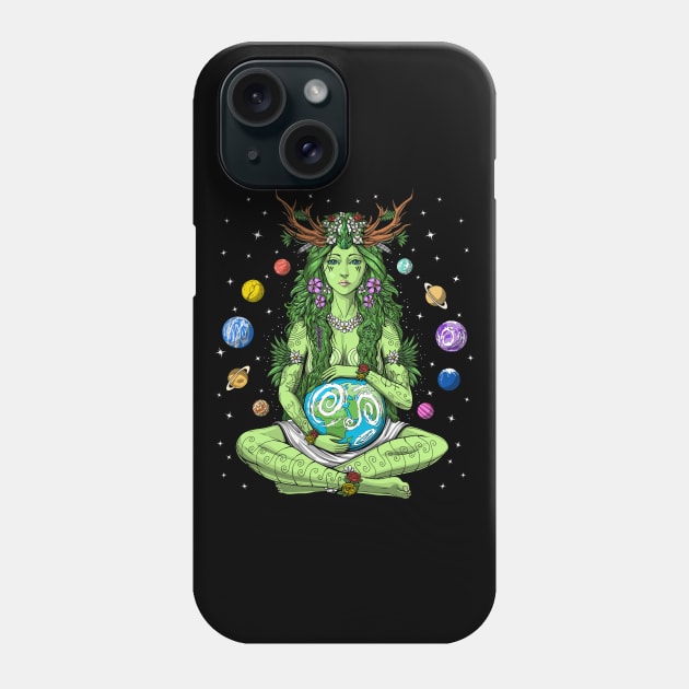 Goddess Earth Gaia Phone Case by underheaven