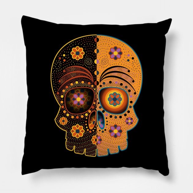 Calavera - DS Pillow by SquareDog