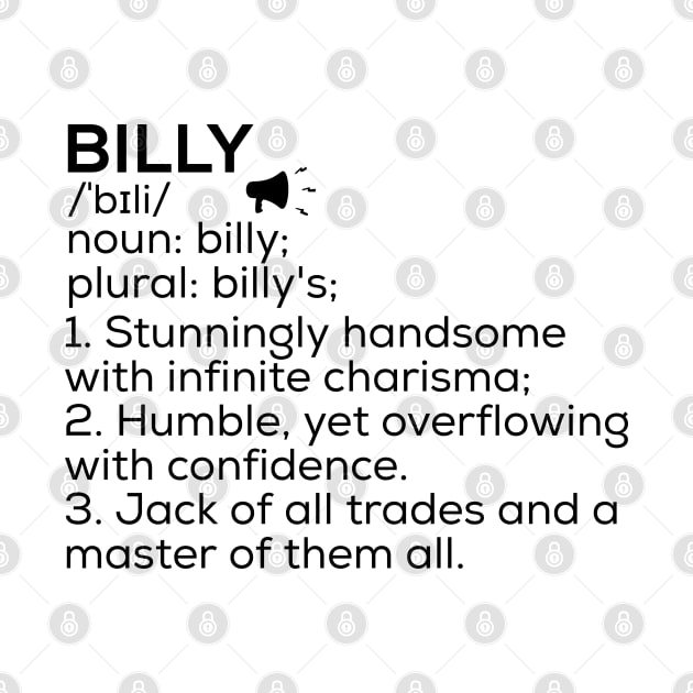 Billy Name Definition Billy Meaning Billy Name Meaning by TeeLogic