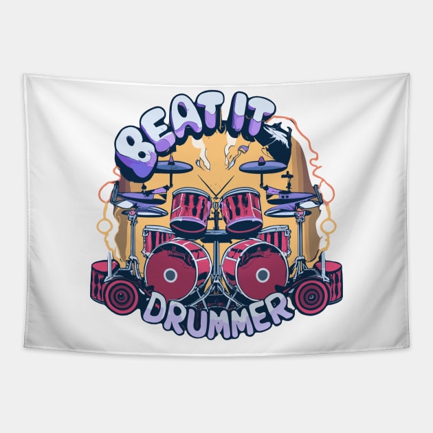 beat it drummer Tapestry by NegVibe