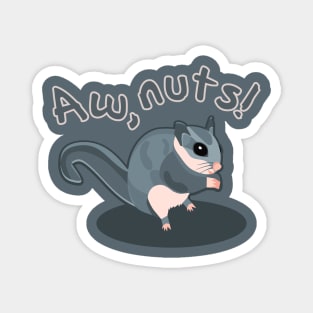 Aw, Nuts! A Flying Squirrel Magnet