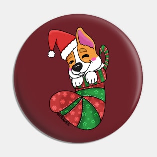 Stocking Stuffer Corgi Puppy Pin