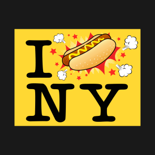 I Love HOT DOG New York T-Shirt