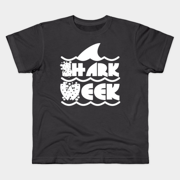 Shark Week Fanart Cool Shark Week 2019 Kids T Shirt Teepublic