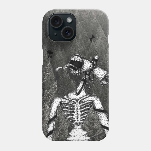 Siren Head Found Phone Case by nannonthehermit