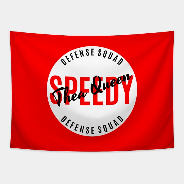 Thea Queen - Speedy - Defense Squad Tapestry by FangirlFuel