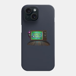 Horror Show Retro TV Phone Case