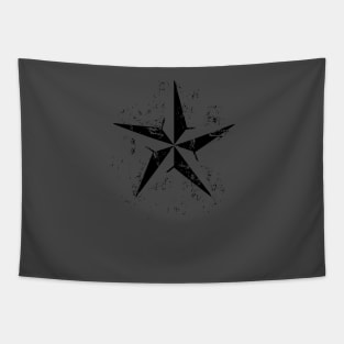 Nautical Star - Grunge Tapestry