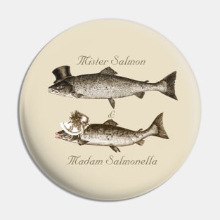 Fishy Humor, Salmon Pin