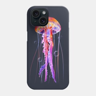 The jellyfish (without background) Phone Case
