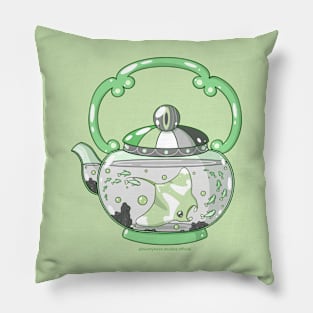 LGBT Communi-Tea Aromantic Pride Pillow