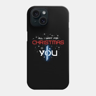 All I want for Christmas - Galactic Phone Case