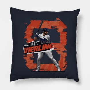 Matt Vierling Detroit Rough Pillow