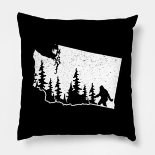 Washington Bigfoot State Pillow