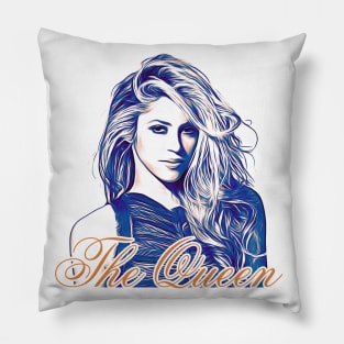 Colombian Queen of Pop Pillow