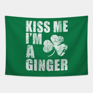 Kiss Me Im A Ginger Tapestry