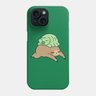 Sloth and Little Waterbear Phone Case