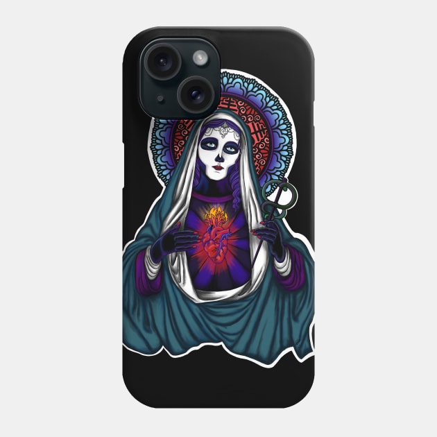 Ghost Mary Phone Case by FitzGingerArt