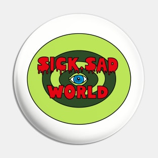 Sad Music Televesion Pin