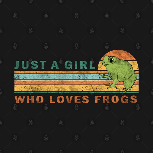 Just A Girl Who Loves Frogs by valentinahramov