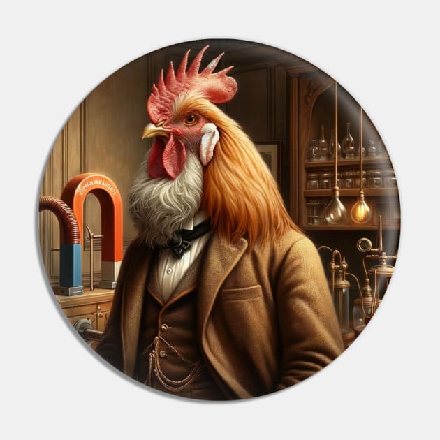 James Cluck Maxwell Pin by EarthisticWear