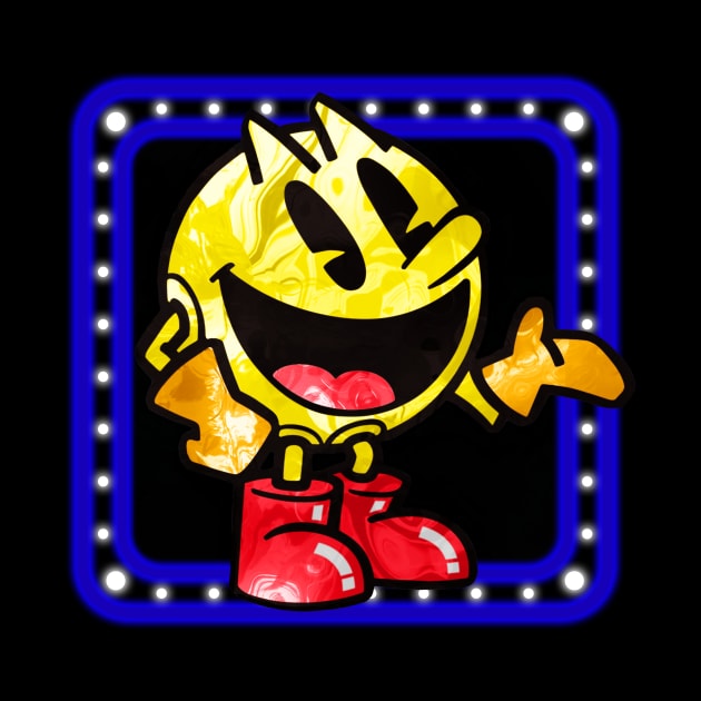 Pac Man, Arcade Hero by Leroy Binks