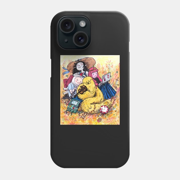 Adventure Time picnic Phone Case by sadnettles