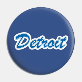 Football Fan of Detroit Pin