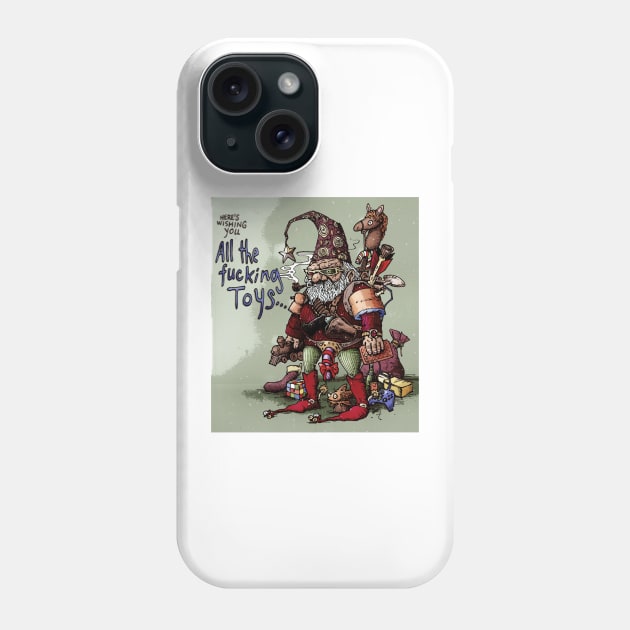 3-D Christmas Shirt Phone Case by Froobius