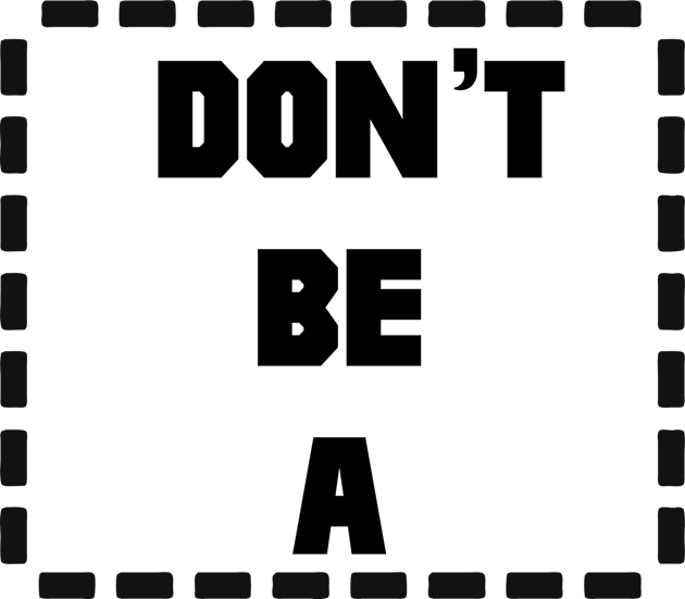 Don't Be A Rectangle Kids T-Shirt by SaverioOste