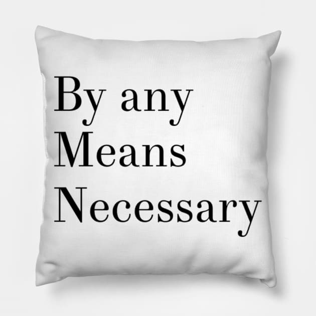 By any means Pillow by Sloop