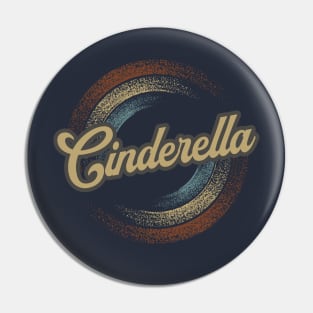 Cinderella Circular Fade Pin