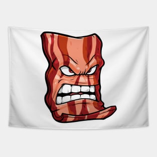 ANGRY BACON FACE Tapestry