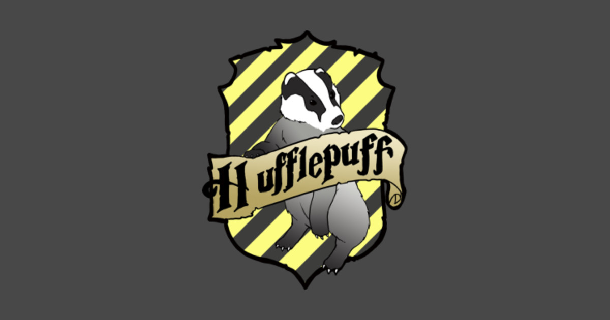 Hufflepuff House Crest - Hufflepuff - Magnet | TeePublic