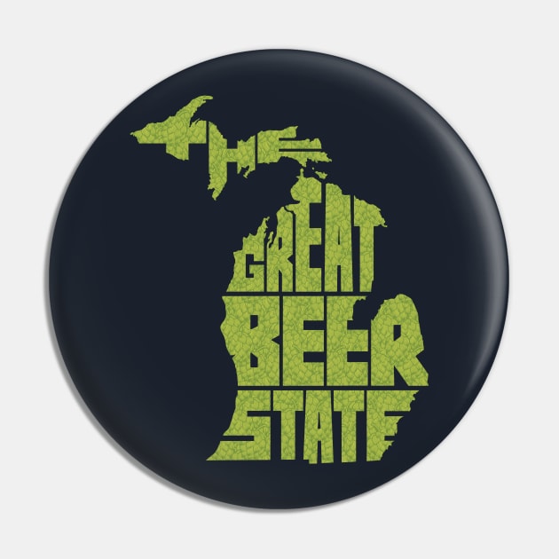 Michigan: The Great Beer State (Dry Hopped Edition) Pin by popgorn