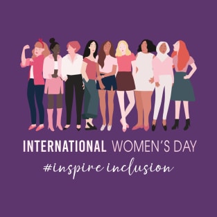 International Womens Day 2024 Inspire Inclusion 8 March T-Shirt